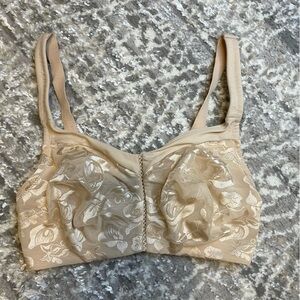 Wacoal Floral Lace Bralette - Beige34 DD
